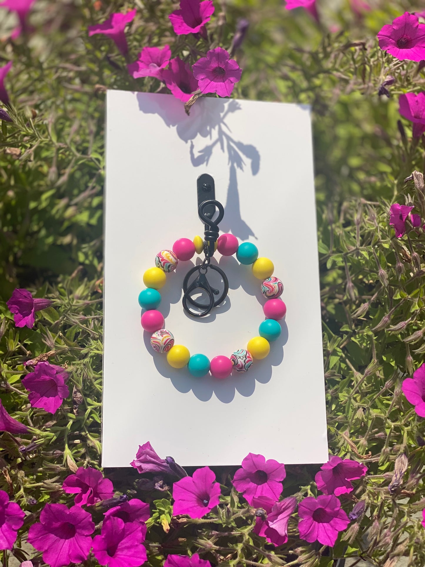 Wristlet keychain