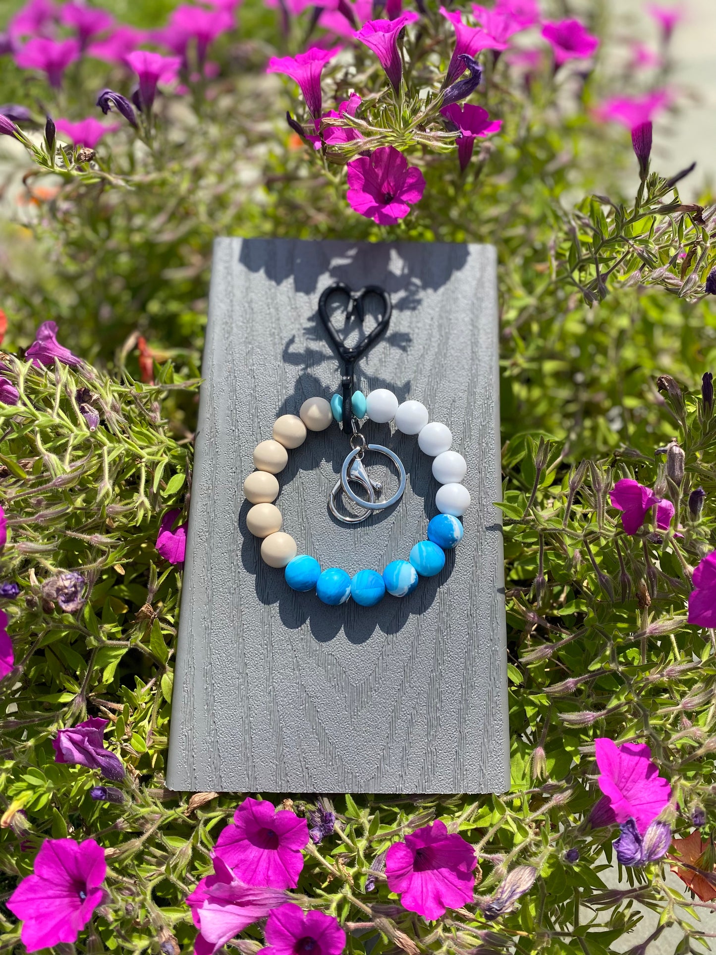 Wristlet keychain
