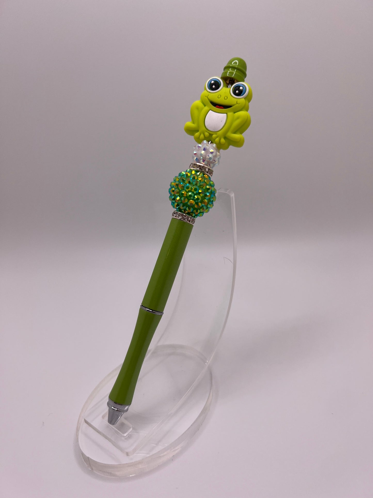 Frog beaded pen