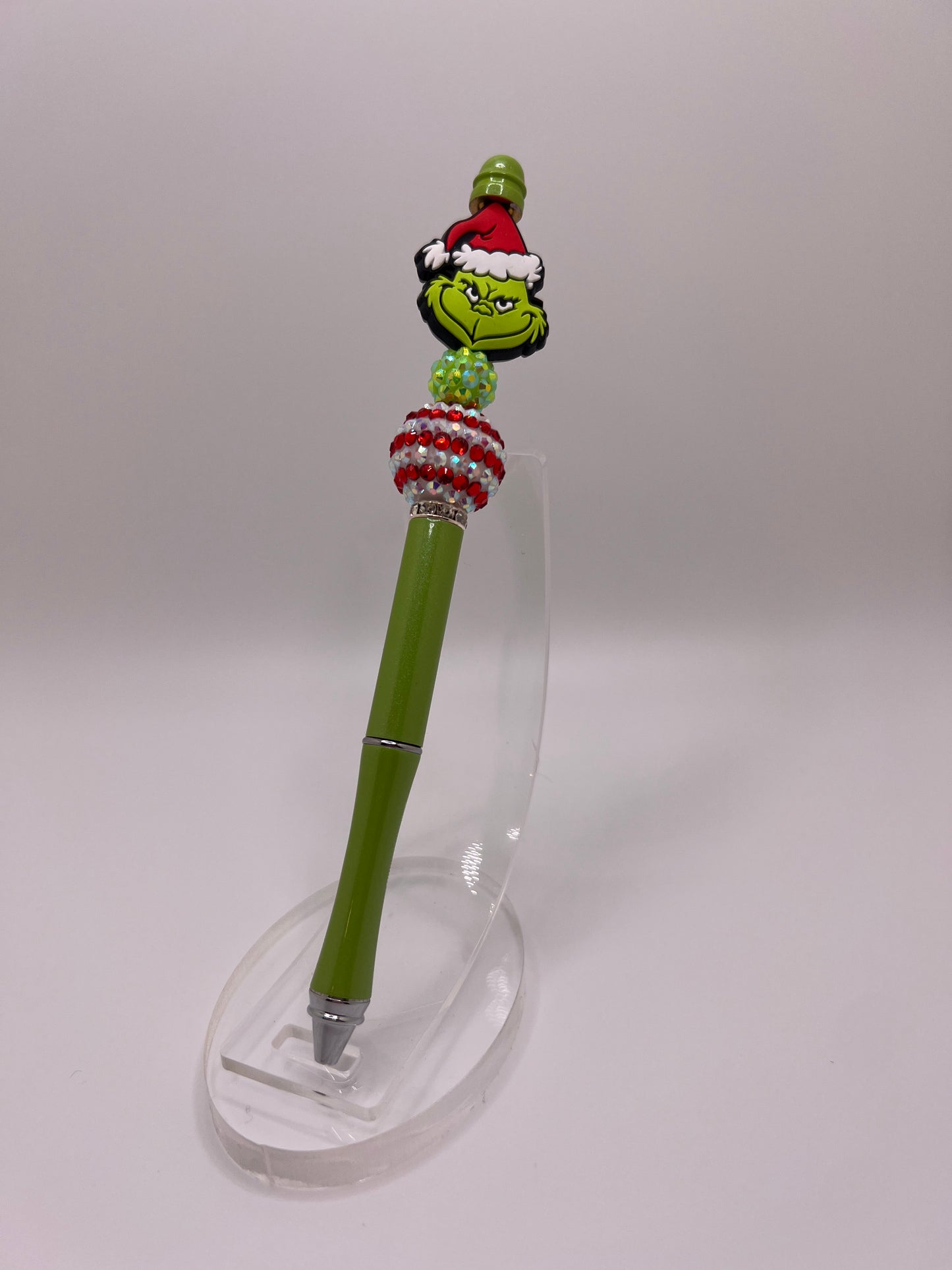 Green guy beaded pen