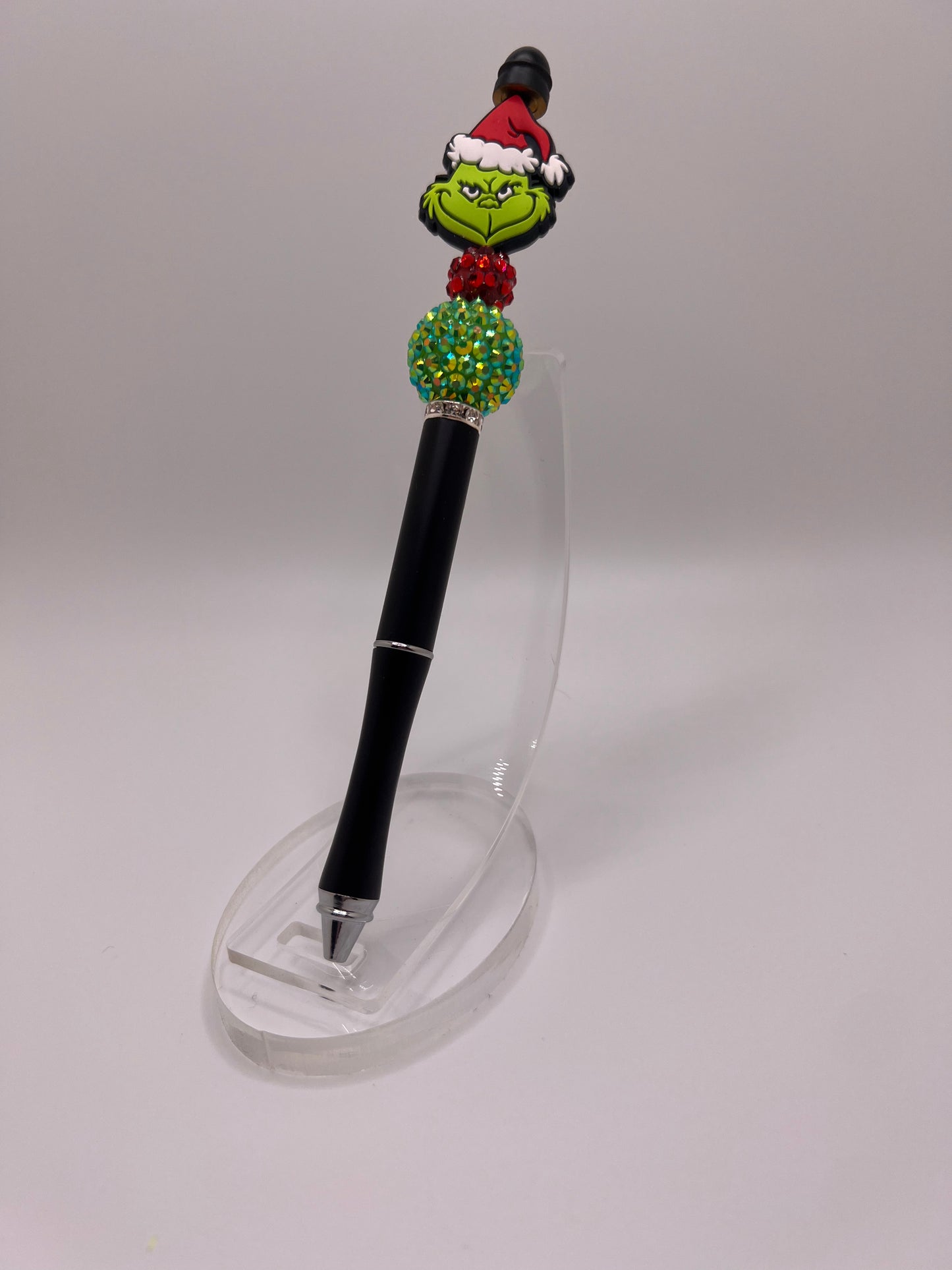 Green guy beaded pen