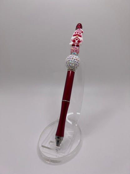 Love Gnome beaded pen