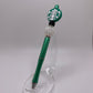 Green coffee beaded pen