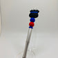 Police badge beaded pen