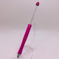 Beach theme beaded pen