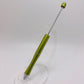 Blue Alien beaded pen